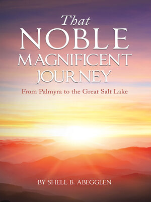 cover image of That Noble Magnificent Journey